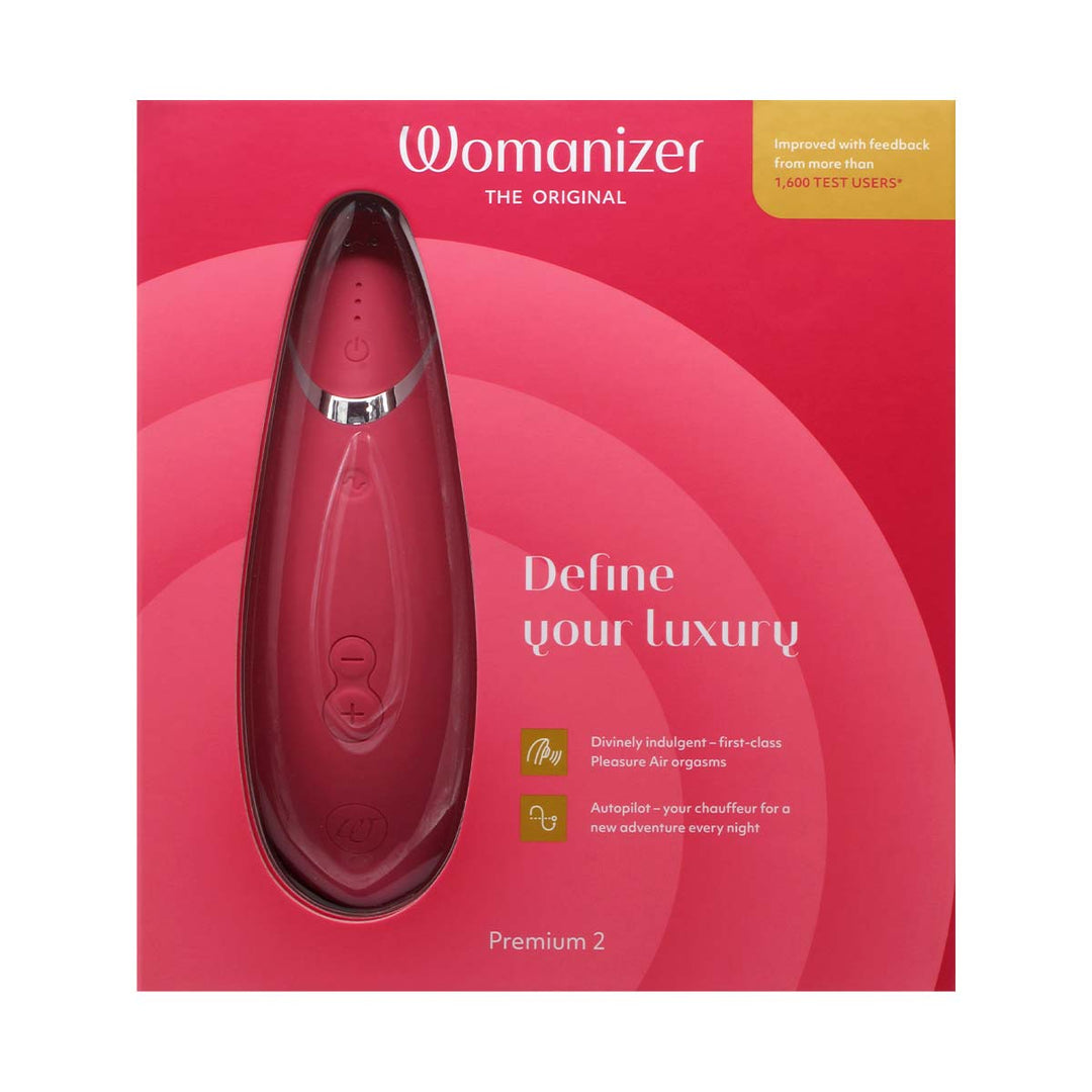 Womanizer Premium 2 Raspberry Womanizer Premium 2 二代智慧型陰蒂吸啜器 – Sixtoy