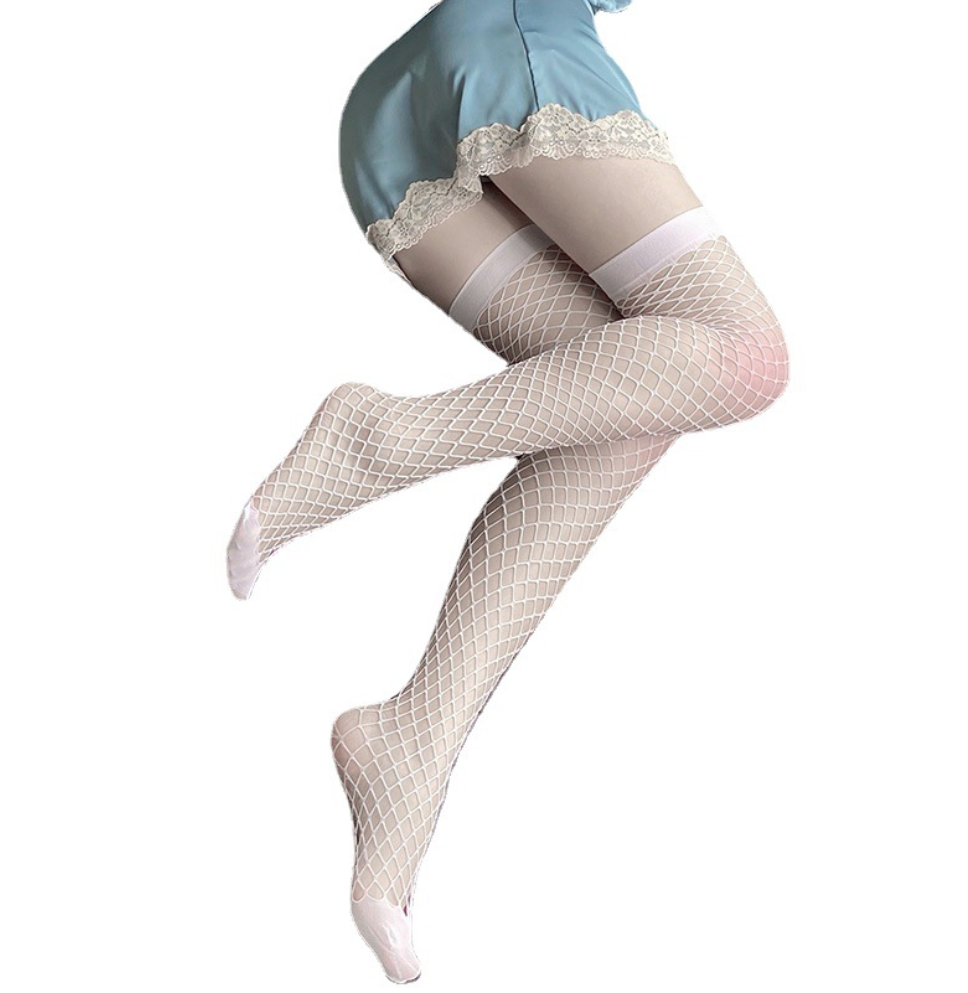 高身顯腿漁網襪
