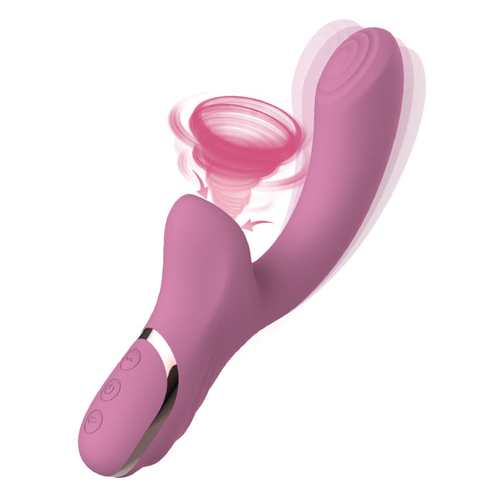 Mytoys MyAiryClit 吸啜G點震動棒 (紫色）