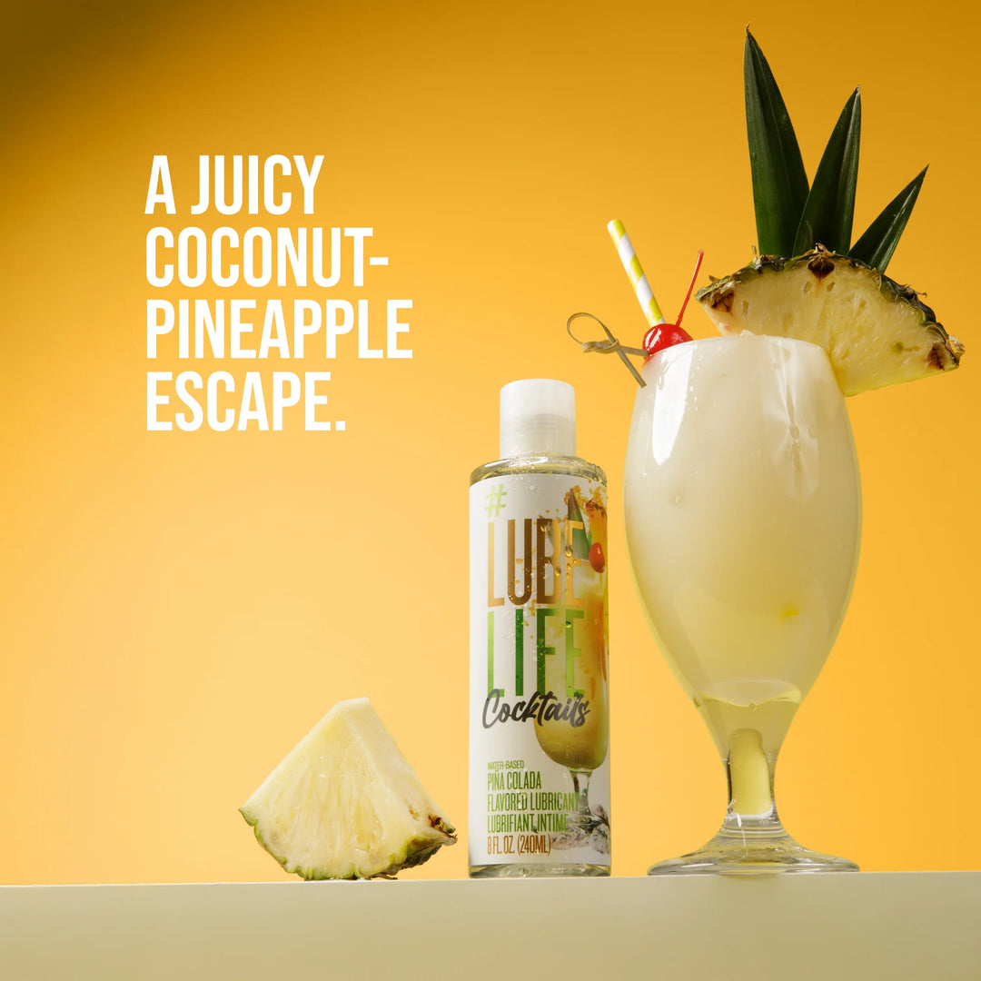 LubeLife – Pina Colada Flavoured Lubricant 椰林飄香味潤滑劑 – 240ML