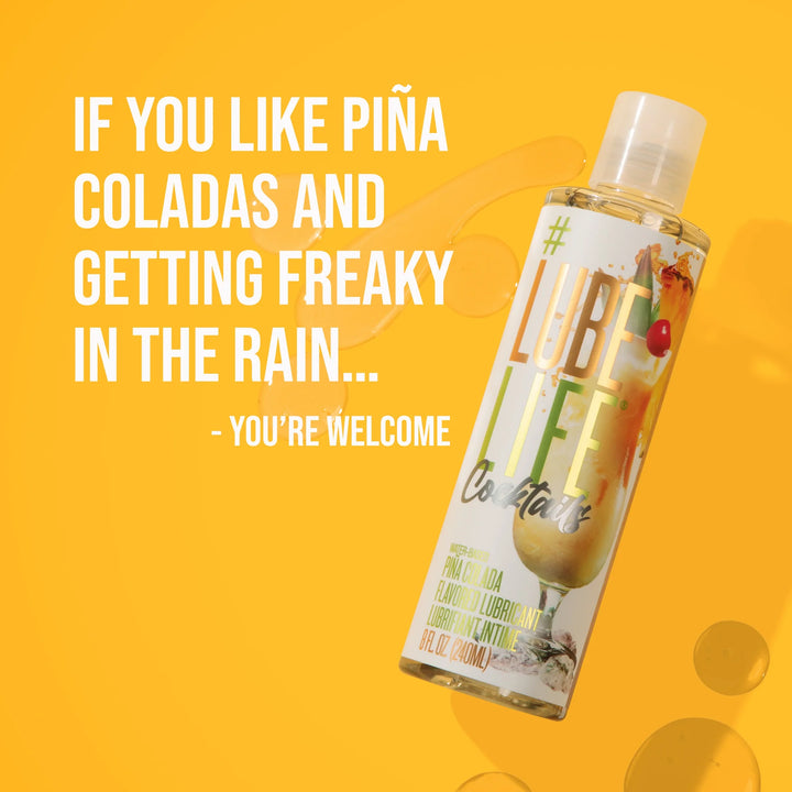 LubeLife – Pina Colada Flavoured Lubricant 椰林飄香味潤滑劑 – 240ML