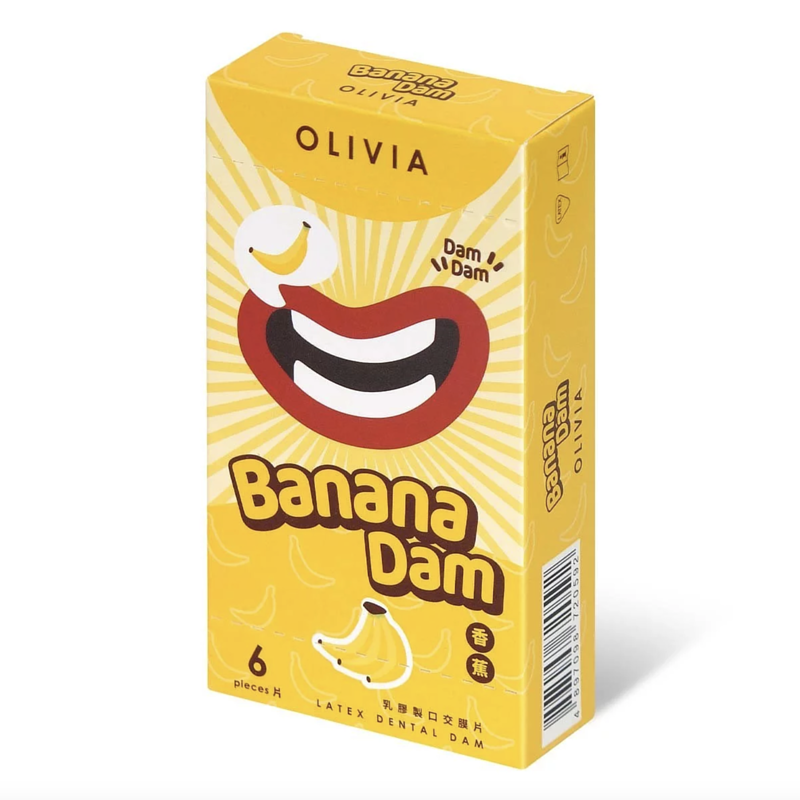 Olivia 奧莉維亞 乳膠口交膜 （多款香味）
