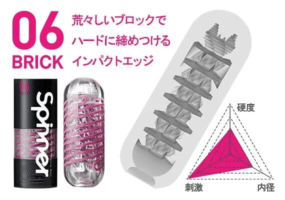 Tenga Spinner 06 BRICK 衝擊磚