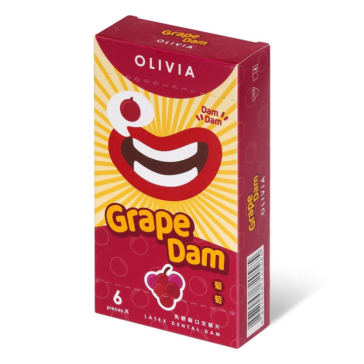 Olivia 奧莉維亞 乳膠口交膜 （多款香味）