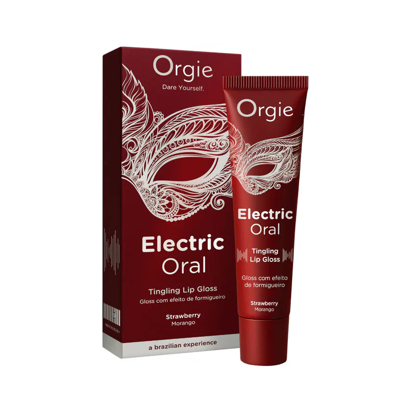 Orgie Electric Oral Tingling Lip Gloss 電感酥麻跳跳口愛液 草莓味 10ml
