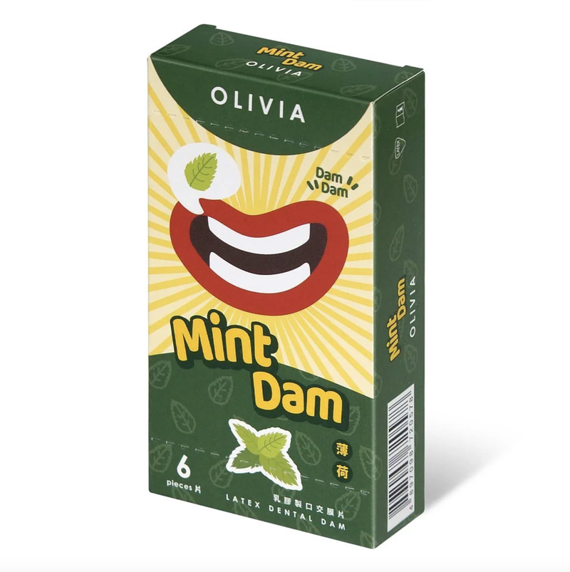 Olivia 奧莉維亞 乳膠口交膜 （多款香味）