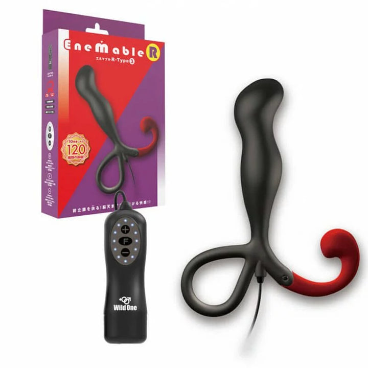 Enemable R Type-3 有線遙控前列線震動器
