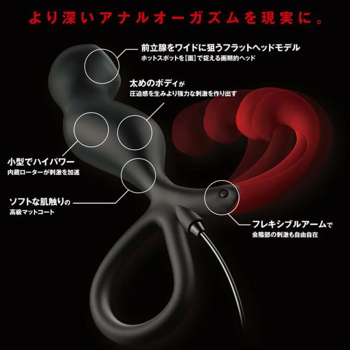 Enemable R Type-4 有線遙控前列線震動器