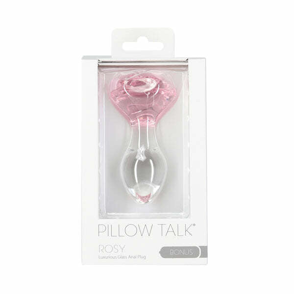 Pillow Talk Rosy 豪華玻璃肛塞