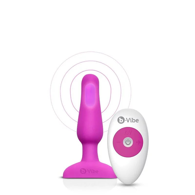 b-Vibe Novice Plug 入門遙控震動肛塞