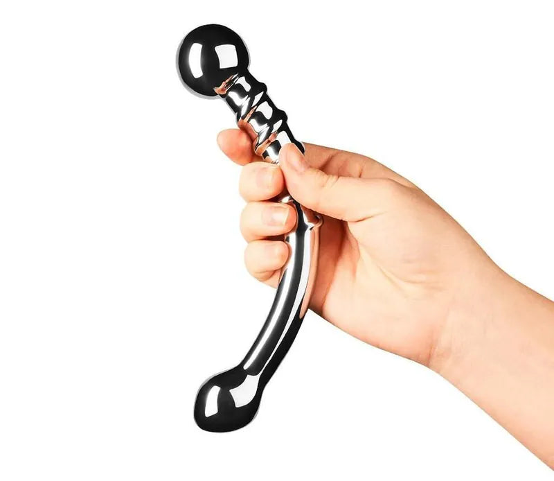 Le Wand Bow 重型不鏽鋼雙頭按摩棒