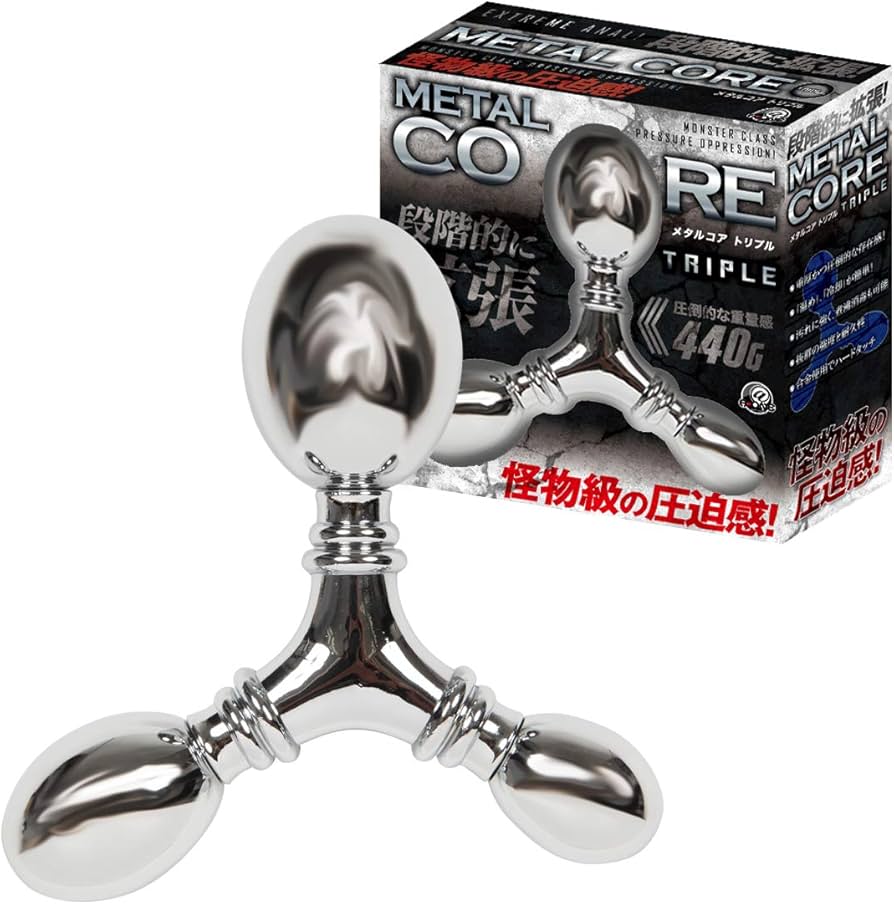 A-One Metal Core Triple 三頭超合金肛塞