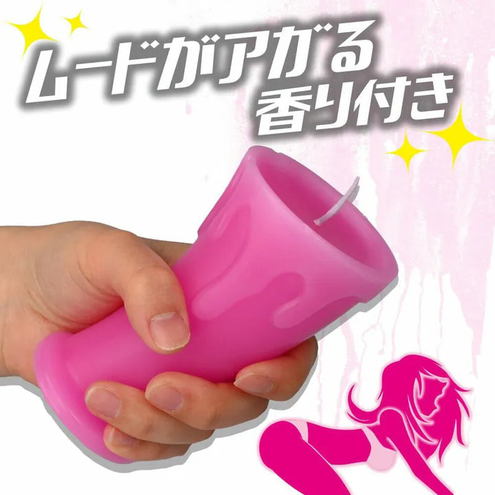 PRIME Effect 情趣低溫蠟燭（粉紅-白麝香香味）