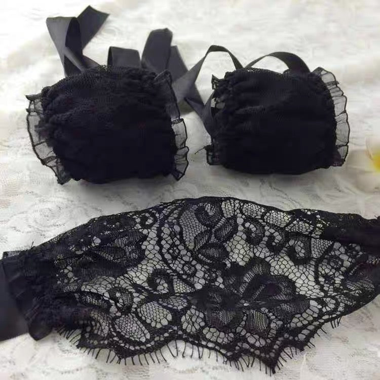 BDSM蕾絲束縛套裝