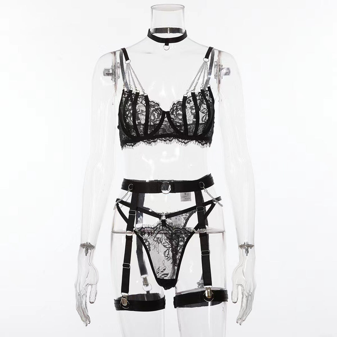 閃鑽鎖鏈馬甲套裝