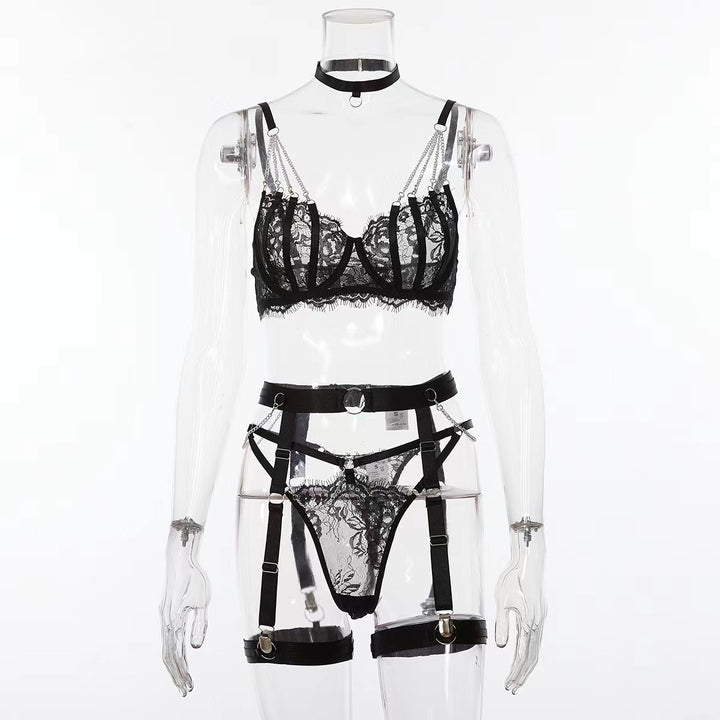 閃鑽鎖鏈馬甲套裝