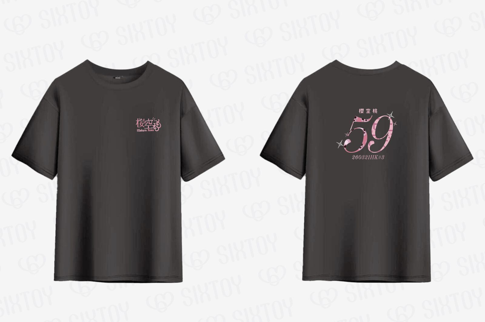 Sixtoy女優活動紀念T-Shirt