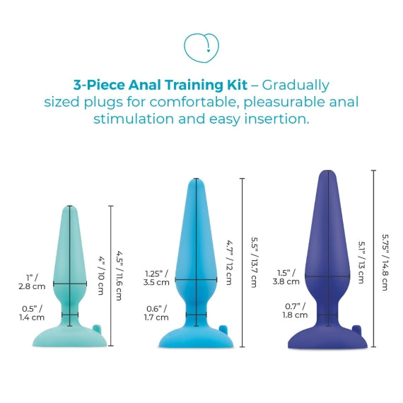 b-Vibe 3件式肛門訓練套組